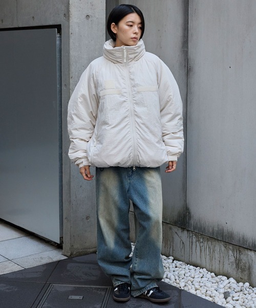 「MONO-MART」 ブルゾン L グレー レディース_画像9
