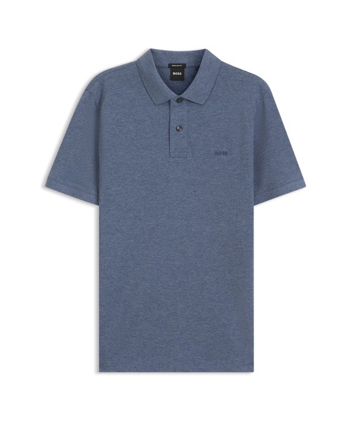 BOSS（HUGO BOSS） ポロシャツ 半袖 Pallas コットンピケ ロゴエン