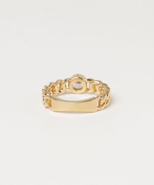 「Jouete」 リング 9号 イエローゴールド レディース_画像2