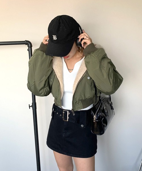 「non-hedge」 ブルゾン FREE ベージュ レディース_画像5