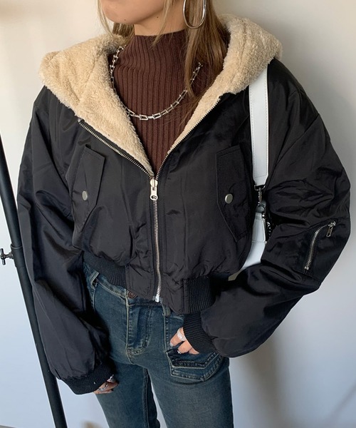 「non-hedge」 ブルゾン FREE ベージュ レディース_画像7