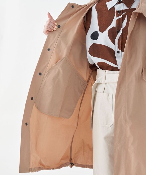 MACPHEE」 コート 36 ベージュ レディース 0 ベージュ MACPHEE ロング