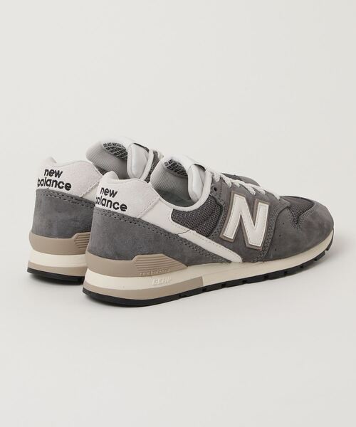 「New Balance」 ローカットスニーカー 22.0cm グレー レディース_画像2