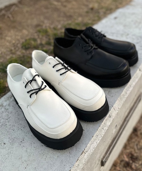 ARCADE（アーケード） ビジネスシューズ ダービーシューズ 厚底5.5cm