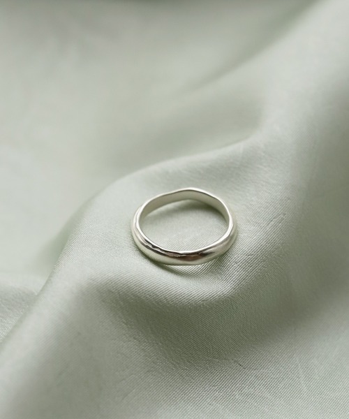 「TEN.」 リング #1 シルバー レディース_画像3