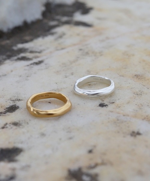 「TEN.」 リング #1 シルバー レディース_画像4