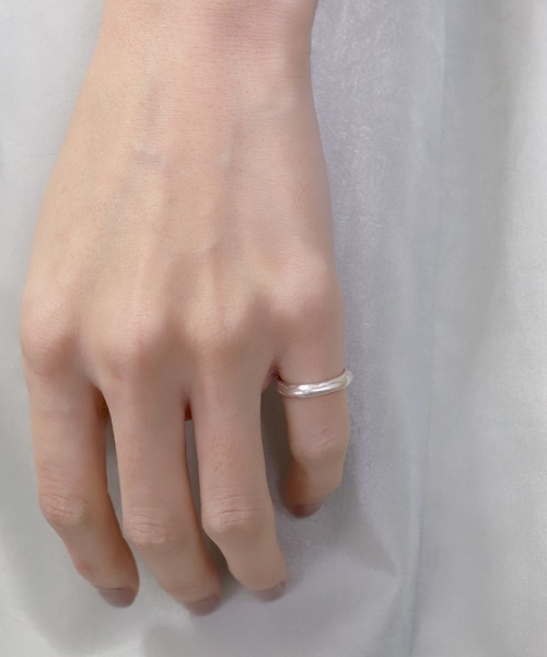 「TEN.」 リング #1 シルバー レディース_画像6