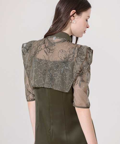 「Leja」 コンビワンピース MEDIUM カーキ レディース_画像5