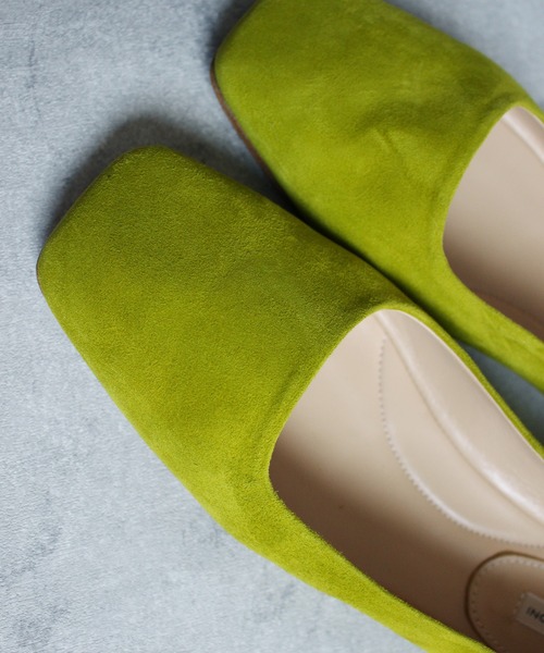 「Fabio Rusconi」 フラットパンプス 37 イエロー レディース_画像4