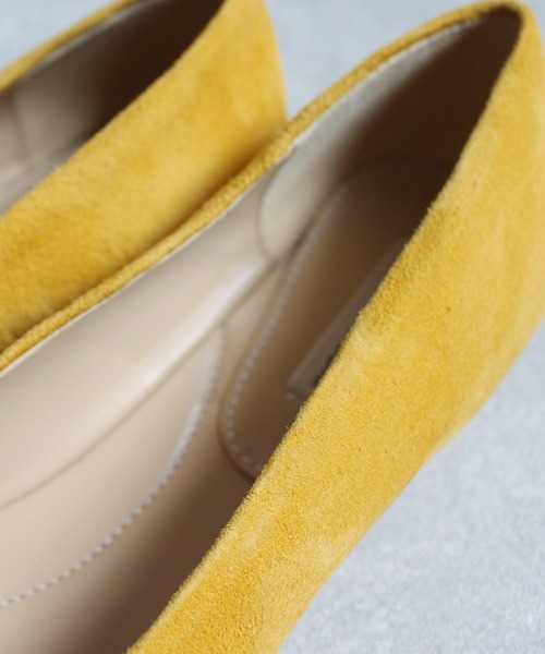 「Fabio Rusconi」 フラットパンプス 37 イエロー レディース_画像5
