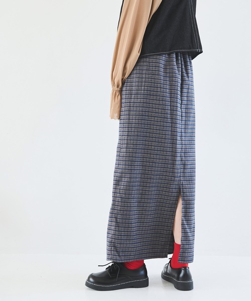 「Crisp」 タイトスカート FREE イエロー レディース_画像7