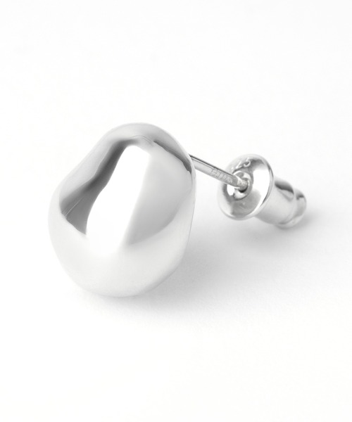 e.m.（イーエム） ピアス シルバーバロックパールピアス/26SS