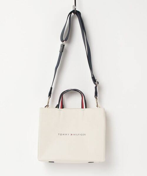 「TOMMY HILFIGER」 2WAYバッグ FREE ベージュ レディース