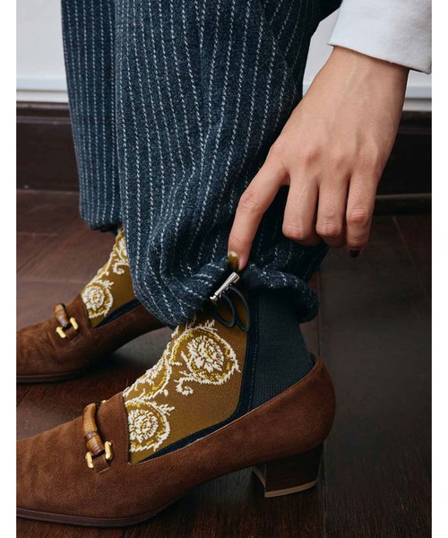 「MEDE19F」 イージーパンツ LARGE ネイビー レディース_画像8