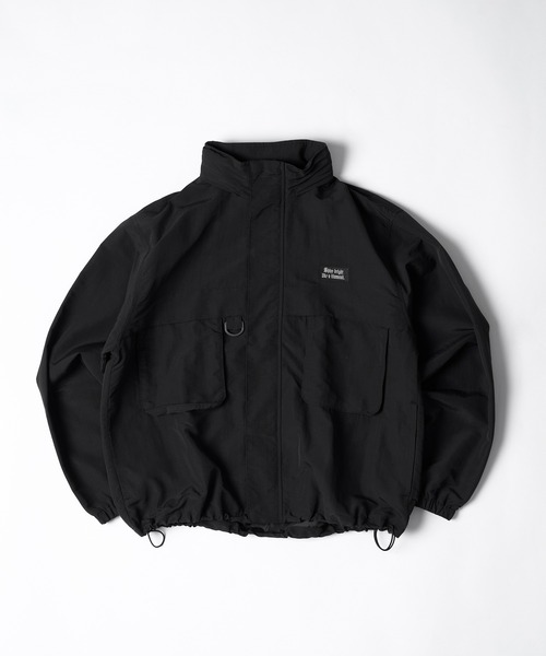 「kutir」 ナイロンブルゾン LARGE ブラック メンズ_画像4