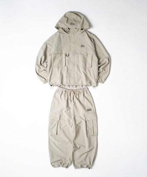 「kutir」 ナイロンブルゾン LARGE ブラック メンズ_画像5