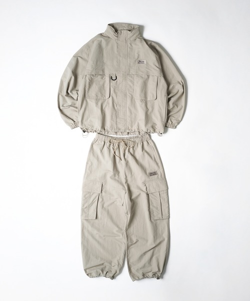 「kutir」 ナイロンブルゾン LARGE ブラック メンズ_画像6