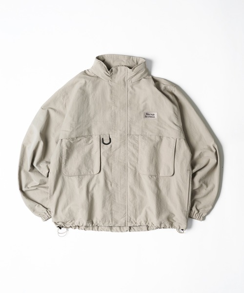 「kutir」 ナイロンブルゾン LARGE ブラック メンズ_画像7