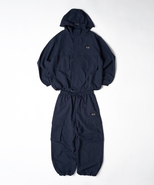 「kutir」 ナイロンブルゾン LARGE ブラック メンズ_画像8