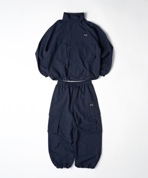 「kutir」 ナイロンブルゾン LARGE ブラック メンズ_画像9