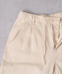 パンツ 「ユニセックス」コットンリネンブッチャ...の詳細画像3