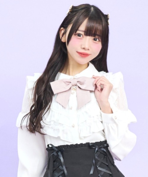 シークレットハニー　ブラウス Secret Honey（シークレットハニー） ブラウス シャツ ヨークフリル肩