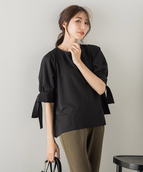 「VICKY」 長袖シャツ M ブルー レディース_画像8