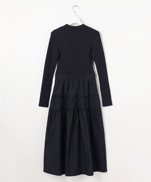 「Feroux」 ドッキングワンピース F ブラック レディース_画像8