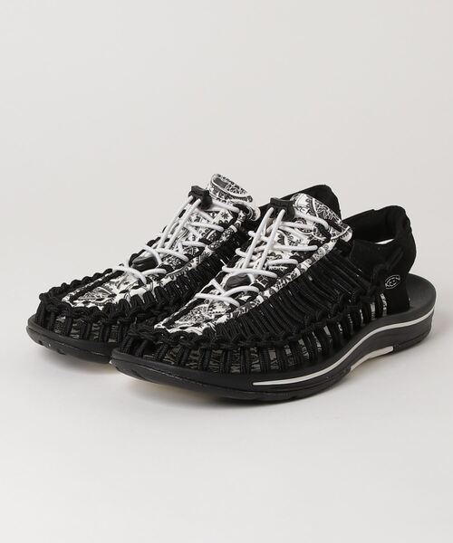【新品未使用】KEEN サンダル 25cm KEEN（キーン） サンダル 25cm ブラック×ホワイト メンズ : ZOZOTOWN