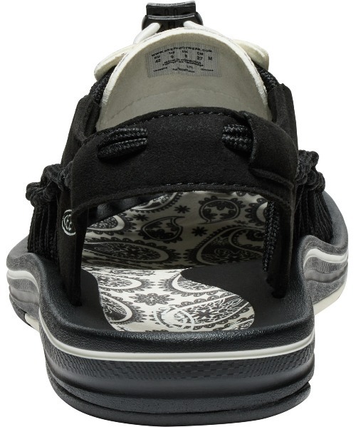 KEEN（キーン） サンダル 25cm ブラック×ホワイト メンズ : ZOZOTOWN
