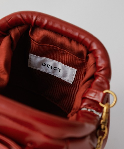 「DEICY」 ショルダーバッグ FREE レッド レディース_画像8