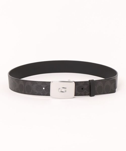 COACH（コーチ） ベルト プラーク バックル ベルト・38MM メンズ