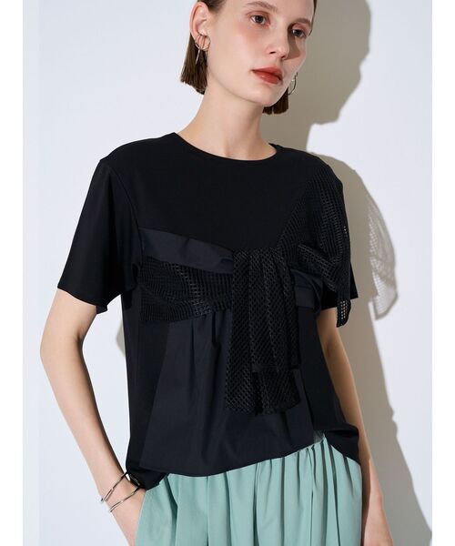 ELENDEEK（エレンディーク） tシャツ ドッキングビスチェカットソー