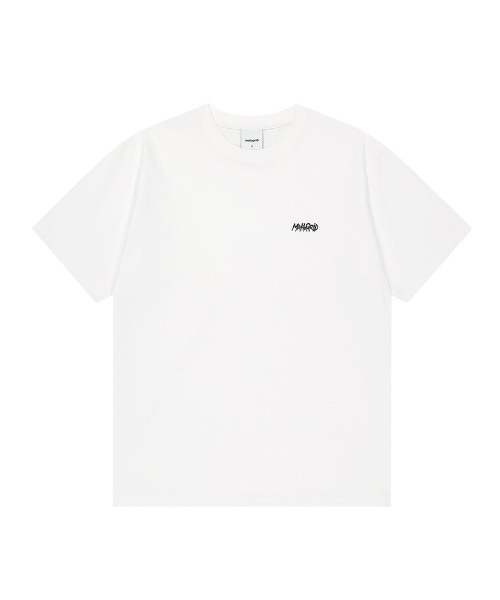 MACHAIT 半袖Tシャツ 白 MAHAGRID（マハグリッド） tシャツ 半袖 「mahagrid/マハグリッド