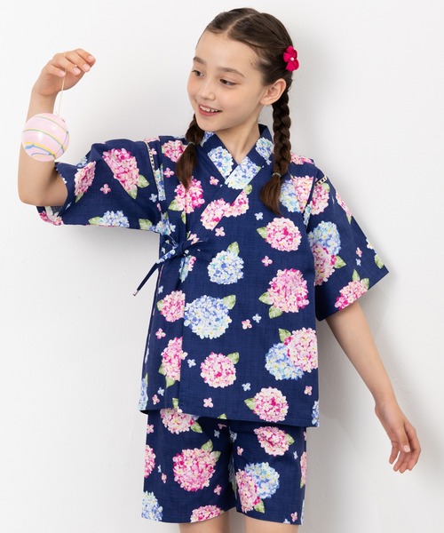 くろわっさんすべべ 浴衣 「くろわっさんすべべ」綿100％ 日本製生地