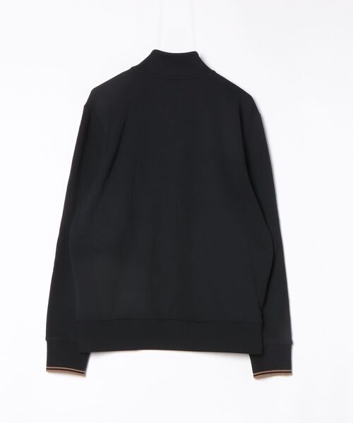 「FRED PERRY」 スウェットカットソー L ブラック レディース_1