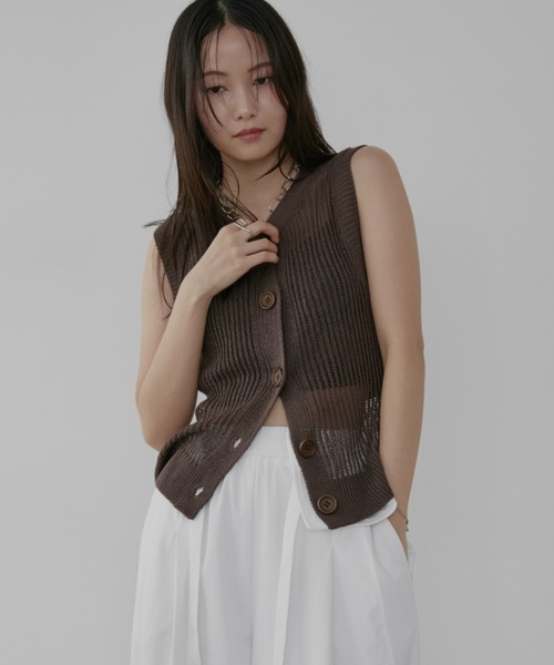 新品未使用　シアトル・マリナーズ　ベスト女性用 S Aunt Marie's（アントマリーズ） ベスト ジレ シアーサマーニット
