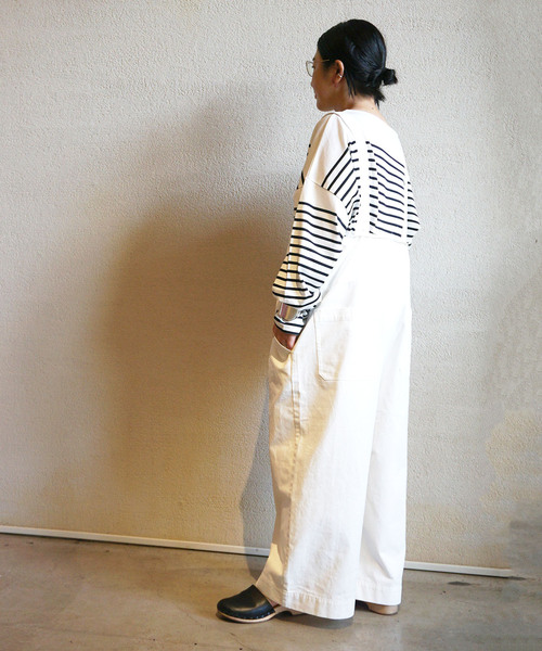 「JOURNAL STANDARD LUXE」 オーバーオール - ブラック レディース_18