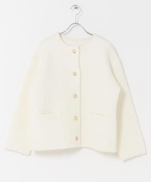 「URBAN RESEARCH ROSSO WOMEN」 ニットカーディガン FREE グレー レディース