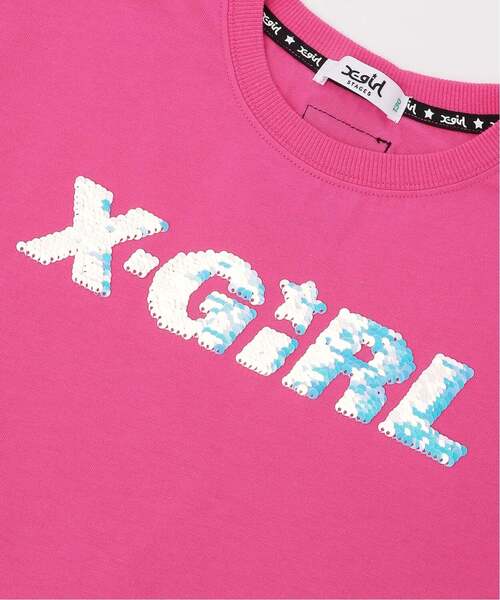 X-girl Stages（エックスガールステージス） ワンピース スパンコール