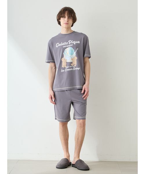 gelato pique（ジェラートピケ） パジャマ 「HOMME」「接触冷感