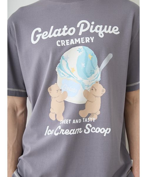gelato pique（ジェラートピケ） パジャマ 「HOMME」アイスクリーム