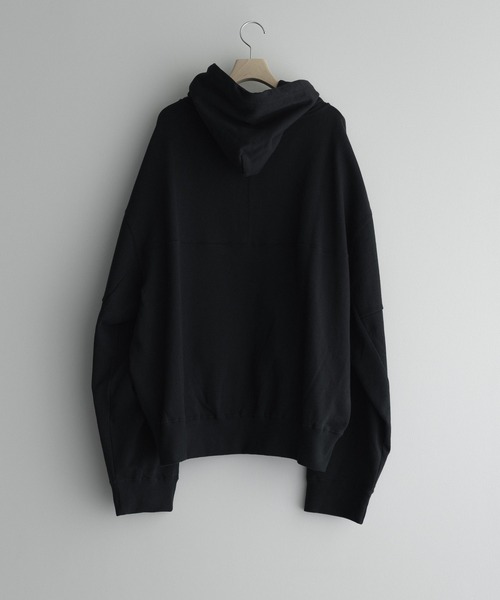 「remer」 ジップアップパーカー SMALL ブラック メンズ_画像6