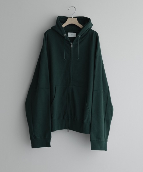 「remer」 ジップアップパーカー SMALL ブラック メンズ_画像9
