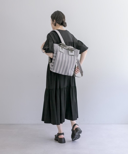 ear PAPILLONNER（イア パピヨネ） リュック FREE グレー レディース