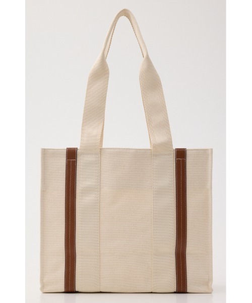 SLY（スライ） トートバッグ THONG TRIMMED CANVAS BAG トングトリムド