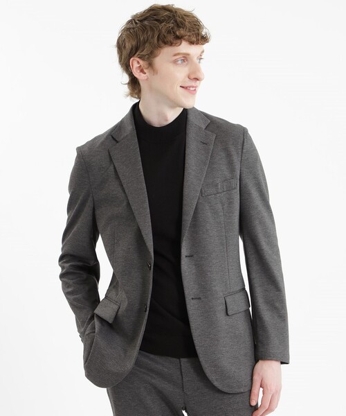 マッキントッシュ　シングルジャケット　チャコールグレー MACKINTOSH PHILOSOPHY（マッキントッシュフィロソフィー） ジャケット