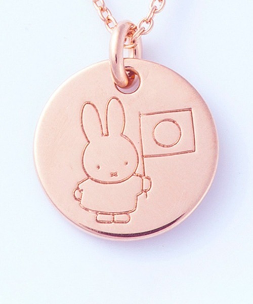 ネックレス 「天賞堂×miffy」ミッフィー メダルペンダント ブロンズ レディース_2