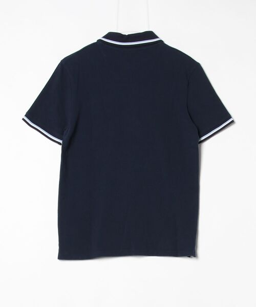 「LYLE&SCOTT」 半袖ポロシャツ S ネイビー メンズ_画像2