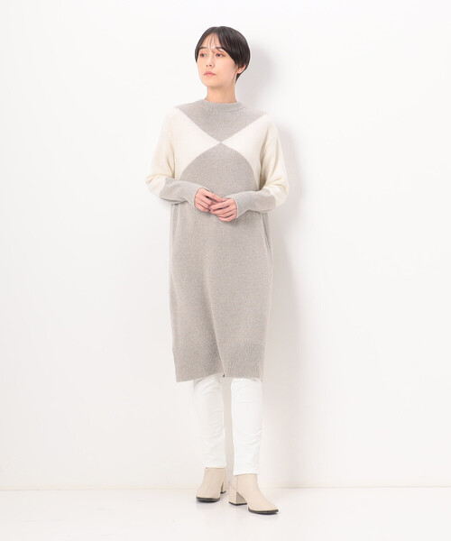 「COMME CA」 スキニーパンツ 9号 ホワイト レディース_画像2